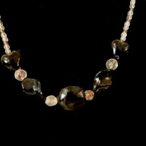NEW Glass Lampwork Bead Necklace